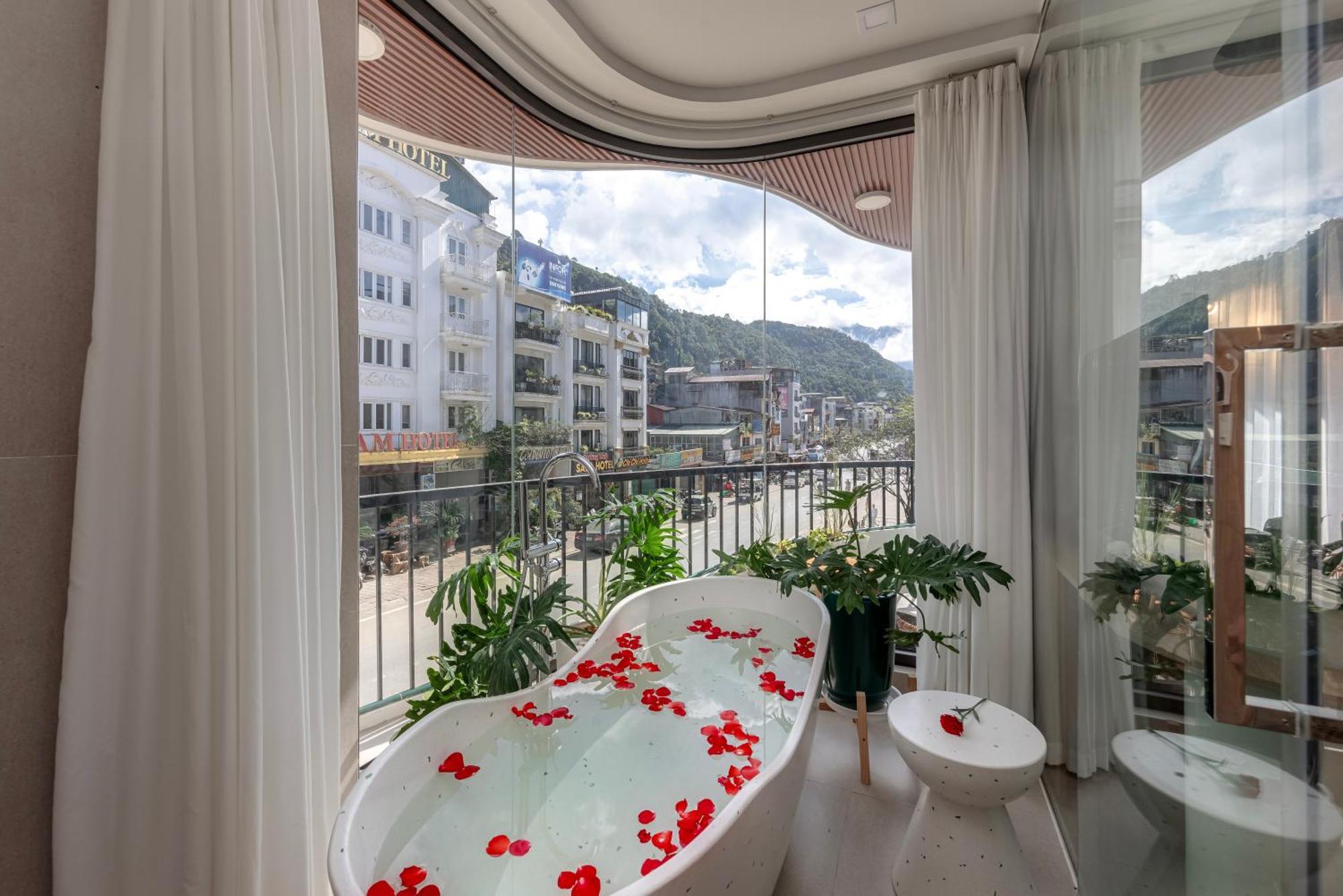 Tropical Paradise Sapa Hotel & Coffee Kültér fotó