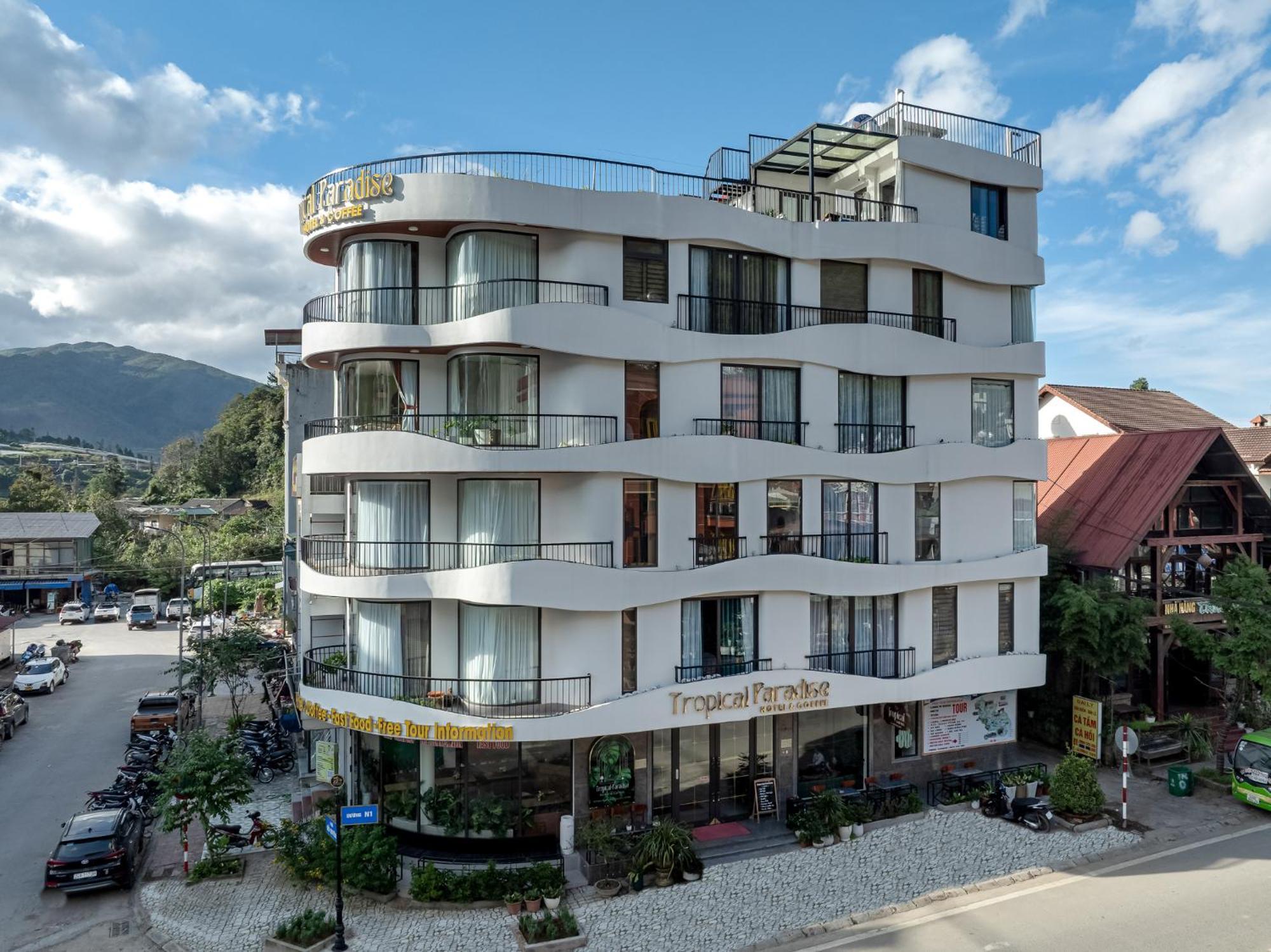 Tropical Paradise Sapa Hotel & Coffee Kültér fotó