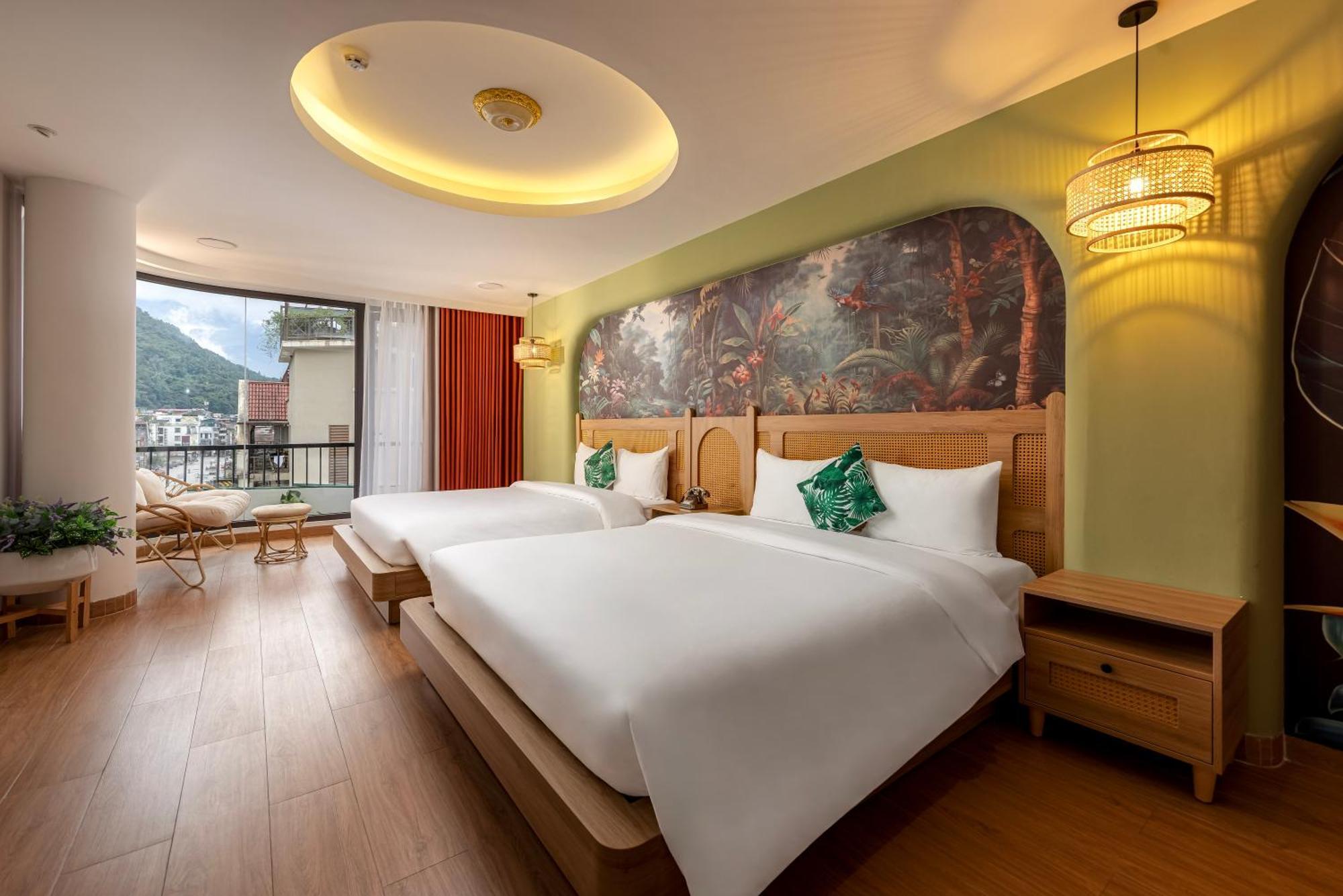 Tropical Paradise Sapa Hotel & Coffee Kültér fotó